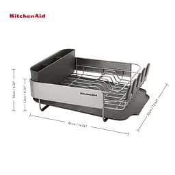 Підставка для сушки посуду KitchenAid Sinkware сіра (KEG895BXCGA) - мініатюра 9
