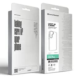 Чехол для Samsung Galaxy S24 Plus 5G (SM-S926), UNIT2, белый, ударопрочный, прозрачный противоударный чехол-накладка из TPU и поликарбоната (PC), с защитными бортиками, защита всего корпуса от ударов и царапин, ArmorStandart (ARM74816) - мініатюра 4