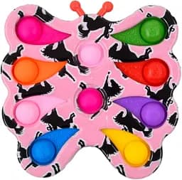 Антистресс Pop It Simple Dimple, 17 см, 10 пузырьков, 45642