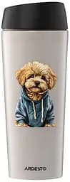 Термокухоль Coffee Time Maltipoo 450мл нержавіюча сталь бежевий ARDESTO kuh0014318