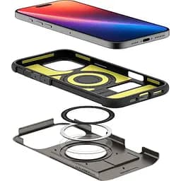 Чохол Spigen Slim Armor with MagSafe для Apple iPhone 16 Pro Max Gunmetal (ACS08033) [115497] - мініатюра 5