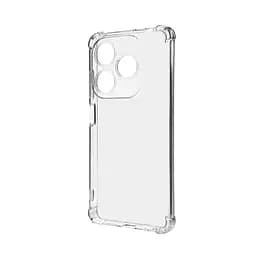 Прозрачный чехол для Infinix Smart 8 (X6525)/8 Plus TECNO Spark 20 (KJ5n) с защитой камеры и усиленными бортами, тонкий, силиконовый, бесцветный, ударостойкий, противоударный бампер c закрытой камерой, ArmorStandart (ARM77679)