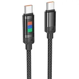 Кабель для зарядки Hoco U126 Type-C to Type-C USB-C 100W