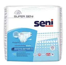 Подгузники для взрослых Super Seni, extra small, 10 шт. (SE-094-XS10-A01)