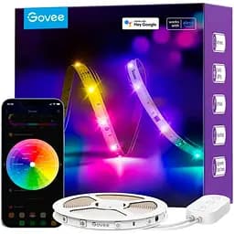 Світлодіодна стрічка Govee H618C Basic Wi-Fi + Bluetooth LED Strip Lights RGBIC 10м (H618C3D1) [136707]