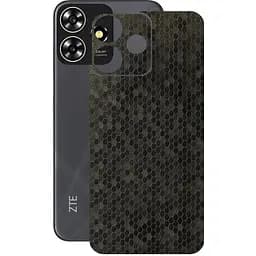 Захисна плівка StatusSKIN для ZTE Blade A73 Корпус Вініл Соти чорні