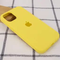 Чохол Silicone Case для Apple iPhone 15 Plus Yellow AA [92782] - мініатюра 2