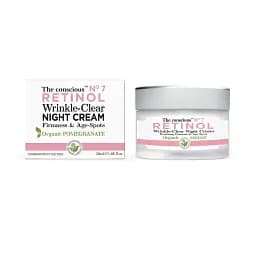 Нічний крем для обличчя The Conscious Night Cream Retinol Wrinkle-Clear 50 мл - мініатюра 2
