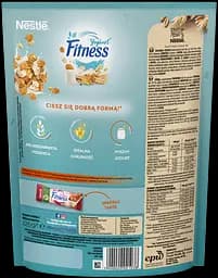 Готовий сухий сніданок Fitness Yoghurt пластівці з цільної пшениці з йогуртовим глазуруванням 225 г - мініатюра 2