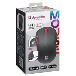Комп'ютерна мишка Defender Bit MB-205 Silent Wireless Black (52205) - мініатюра 5