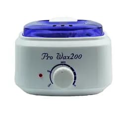 Воскоплав банковий Pro Wax 200 для депіляції нагрівач для воску з терморегулятором Біло Синій