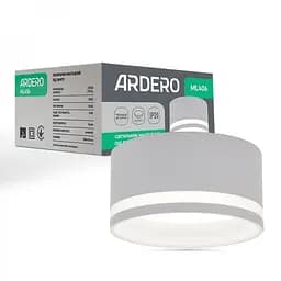 Накладний світильник Ardero ML406 під лампу білий (80320) - мініатюра 2