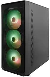 Корпус 1stPlayer FD3-BK-4F7 Black без БП (FD3-BK-4F7) - мініатюра 5