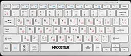 Клавіатура бездротова Maxxter KBW-C01S-UA Silver - мініатюра 3