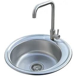 Комплект мойка + смеситель Romzha Sorin Satin (B)