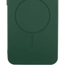 Чохол Silicone Cover Lakshmi Full Camera (AA) with Magnetic Fit для Samsung Galaxy A37 5G Зелений / Dark green - мініатюра 2