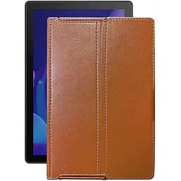 Чохол StatusCASE з екошкіри для планшету Alcatel 1T 10 (8091) Коричневий
