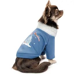 Толстовка для собак Pet Fashion Tinsel М блакитна - мініатюра 2