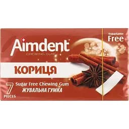 Жевательная резинка Aimdent Cinnamon 14.5 г