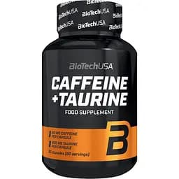 Передтренік BiotechUSA Caffeine+Taurine 60 капсул