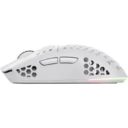 Миша бездротова Trust GXT 929W Helox, White, USB (2.4GHz), оптична, 800-4800 dpi, RGB підсвічування, 6 кнопок, акумулятор (25390) - мініатюра 4