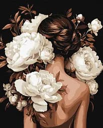 Набір для розпису по номерах Природна грація, 40x50 см, КНО8508