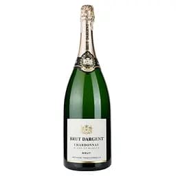 Вино игристое Brut Dargent Chardonnay Blanc de Blancs белое брют 1.5 л