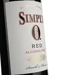 Уцінка. Вино безалкогольне Simply 0 Red червоне напівсолодке 0.75 л  - мініатюра 3
