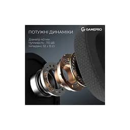 Навушники GamePro Asgard Bragi 7.1 RGB Tri-Mod Black (HSW250B) - мініатюра 7