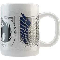 Кружка GeekLand Атака Титанів Attack on Titan Герби AT.02.026