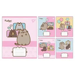 Набор тетрадей Yes Pusheen Funny А5, 18 листов 25 шт. (767606)