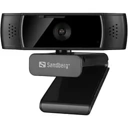 Веб-камера Sandberg Autofocus DualMic Full HD Stereo microphone (134-38)