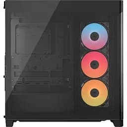 Корпус Corsair FRAME 4500X LX-R RGB Tempered Glass без БП Black (CC-9011316-WW) - мініатюра 2