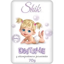 Мыло детское Shik туалетное с экстрактом ромашки 70 г 