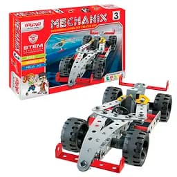 Конструктор Zephyr Mechanix - 3 металлический развивающий 202 элемента 18 моделей