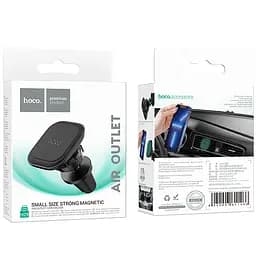 Автотримач Hoco H29 Brilliant magnetic (air outlet) Black - мініатюра 6