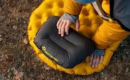 Надувна подушка Sea to Summit Aeros Ultralight Pillow, Large Темно-сірий - мініатюра 6