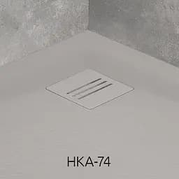 Душовий піддон Radaway Kyntos A 100x100 колір цемент HKA100100-74 - мініатюра 4
