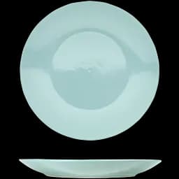 Тарілка керамічна Well Done 27 см бірюзова (WD-5024G)