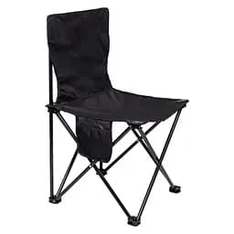 Стілець туристичний Yiwu складаний дитячий 42x41x72 см чорний крісло для кемпінгу туризму пікніка дачі природи SJ-0030B