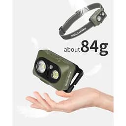 Ліхтар налобний Naturehike CNK2450ZM010 (Коричневий) - мініатюра 2