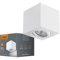 Светильник Videx SPF01 под лампу GU10 накладной белый (VL-SPF01-W)