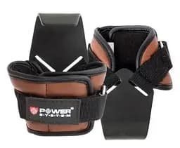 Крюки для тяги на запястье Power System PS-3300 Hooks Brown L (PS-3300_L_Brown)