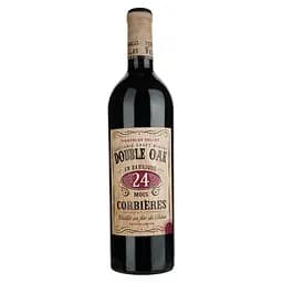 Вино Vignobles Vellas Oak Double Rouge AOP Corbieres червоне сухе 0.75 л