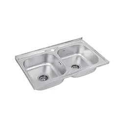 Кухонна мийка Kroner KRP Satin-5080Z (0,8 мм) (CV022822) - мініатюра 2