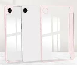 Чохол TPUCristal SlimTPU Spen holder Samsung Galaxy Tab A9 8.7 X110 X115 Світло-рожевий - мініатюра 2