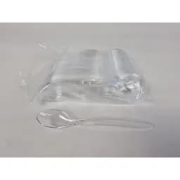 Ложка одноразова чайна Bittner 140 мм прозора 100 шт.