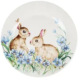 Тарілка фарфорова Lefard Кролик 25 см (358-975)