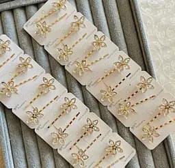 Декоративні металеві шпильки для зачісок 24 шт.