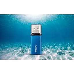 USB флеш-накопичувач Apacer AH25C 256GB USB-A 3.2 Gen 1 Ocean Blue (AP256GAH25CU-1) [94248] - мініатюра 5